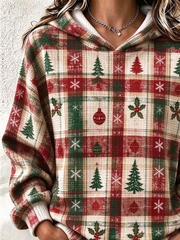 Casual Christmas Hoodie Long Sleeve Hoodie