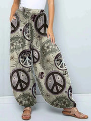Women¡¯s Vintage Hippie Harem Pants