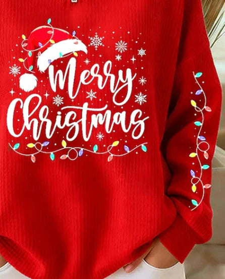 Casual Simple Text Letters Mock Neck Long Sleeve Sweatshirt