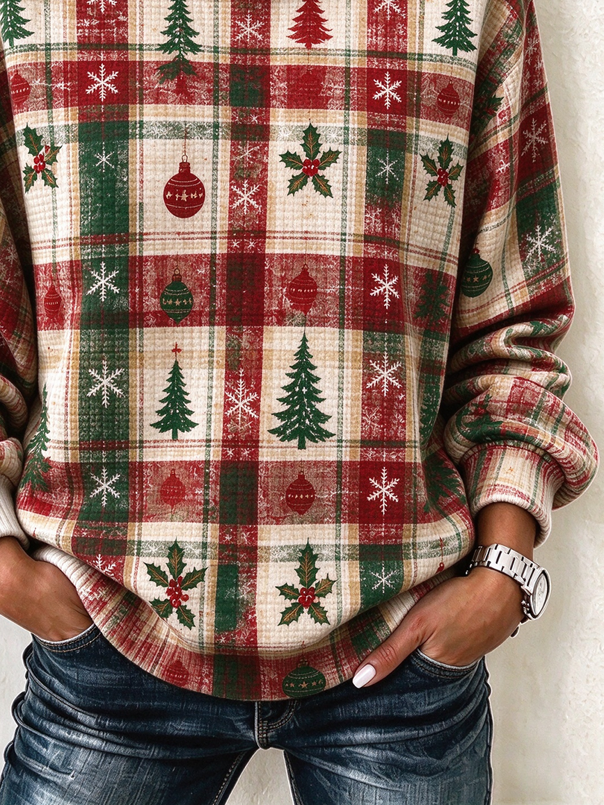 Casual Christmas Hoodie Long Sleeve Hoodie
