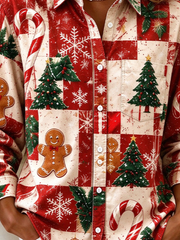Women's Fun Playful Christmas Shirt