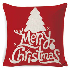 Christmas Print Casual Pillowcase